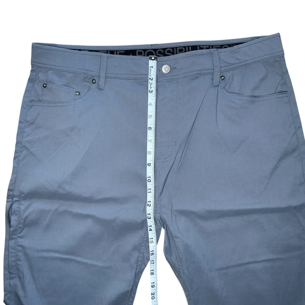 Gerry Men's Relaxed Fit Comfort Stretch Venture Commuter Pant 40x32 Blue NEW